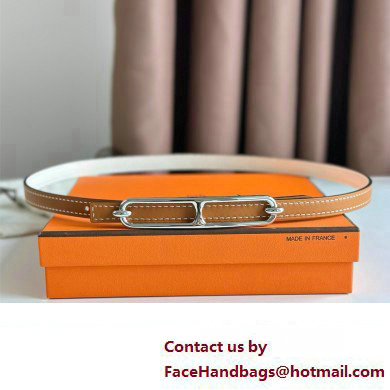 Hermes Roulis belt buckle  &  Reversible leather strap 13 mm 01 2023